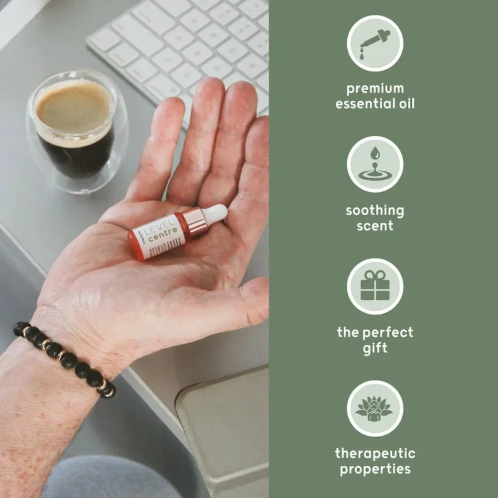 Men's Lava Rock Aromatherapy Essential Oil Diffuser Beads Bracelet